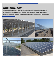 Système de fixation au sol pour panneaux solaires en acier au carbone à prix réduit, vis de terre, vis de fixation au sol, ancrage de poteau, construction en alliage d'aluminium galvanisé à chaud