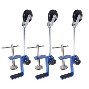 Supported pulley and desktop clamp pulley system set, new curriculum standard mechanics decomposition and synthesis <b>physics</b> - Product Image 2