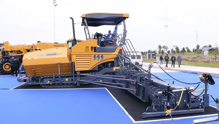 Máquina de pavimentação de asphalto rp1253, 12.5m, revestimento de estrada concreto para venda