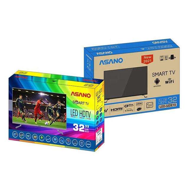 32DK3-L 2160P Television 40 42 43 50 55 65 Inch Led Metal Version With Android 4K Soundbar Tv ASANO Frameless Tv