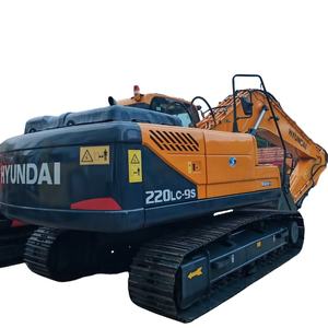 Excavatrice Hyundai 220LC-9S d'occasion de 35 tonnes, fabriquée en Corée, modèle R220-9S, machine sur chenilles, moteur principal, godet de 0,92 m³, puissance de 107 kW, testée - Product Image 1