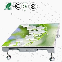 Pantalla LED P1.8 para Interiores, Resistente al Agua, Video Digital Interactivo, Pista de Baile, Pantalla LED para Aeropuertos y Salas de Exposiciones, 1 Año de Garantía