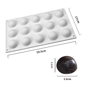Christmas Tree Cake Mold 6 Cavity Silicone Mousse Cake Decoration Baking Mold For Holiday Desserts - Product Image 2