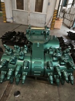 MONDE 8-15 Tonnes Fabrication chinoise Coupe-tambour rotatif pour attache d'excavatrice Bobcat