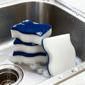 畅销日常浴室厨房清洁魔术高密度三聚氰胺橡皮擦泡沫纳米清洁海绵 - Product Image 4