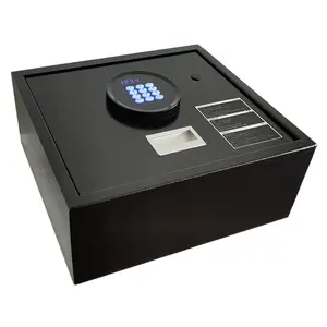 Top-Opening Hotel Safe Box Automatically Open Smart Cash Drawer with Air Support CE Certified Steel Material