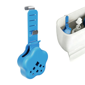 Support <span class=keywords><strong>de</strong></span> tablettes réglable pour réservoir <span class=keywords><strong>de</strong></span> toilettes, panier suspendu en silicone avec crochets antirouille pour tablettes <span class=keywords><strong>de</strong></span> <span class=keywords><strong>nettoyage</strong></span> et <span class=keywords><strong>de</strong></span> blanchiment pour cuvettes - Product Image 1