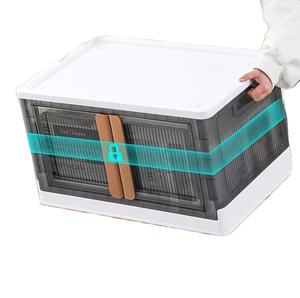 Organizador de Baño de 6.86 Galones con 4 Puertas Abatibles, Organizadores de <span class=keywords><strong>Armario</strong></span> Plegables y Almacenamiento - Product Image 1