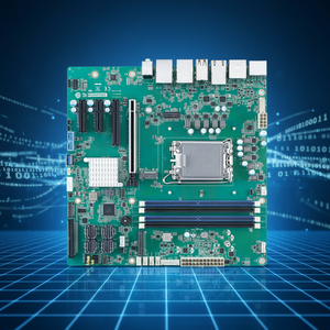 Nouvelle carte mère serveur/poste de travail Micro-ATX Advantech AIMB-588RF-0AB1, processeurs Core I200S de 12e/13e/14e génération, DDR5, quatre Intel12/13 - Product Image 1