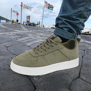 Zapatillas de Skateboarding de PU para Hombre 2025, Talla Grande, Estilo Moderno, con Cordones, Suela Suave, Casuales, Joker, Primavera-Otoño, Cuatro Estaciones - Product Image 3