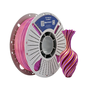 Filamento de Impresión 3D Antinsky PLA Silk de Doble Color, 1.75mm, 0.5KG, Suave y Fácil de Imprimir, Barras de 200C para Impresión 3D - Product Image 1