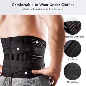 Ceinture de soutien lombaire médicale flexible et respirante avec sangle antidérapante pour soulager la douleur et améliorer la posture - Product Image 2