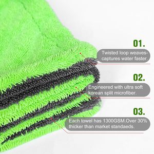 <span class=keywords><strong>Serviette</strong></span> en microfibre de qualité professionnelle pour l'entretien des voitures, sans peluches, facile à nettoyer, vente en gros d'usine, pour <span class=keywords><strong>BMW</strong></span> - Product Image 3