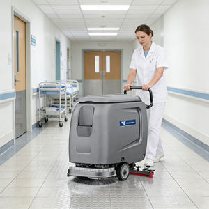 آلة تنظيف وتجفيف الأرضيات التجارية اللاسلكية CleanHorse ARES510 تعمل بالبطارية للتنظيف الصناعي - Product Image 1