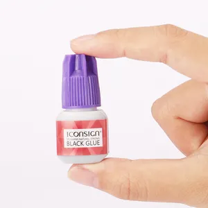 Iconsign heißer Verkauf hochwertiger Private Label Cosmetic Korea Clear Glue für Wimpern verlängerung