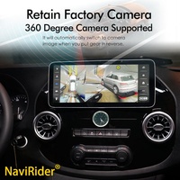 Autoradio Android 13 256 Go 12,3 pouces pour Mercedes Benz Vito 116 W447 2016 Lecteur multimédia Stéréo GPS Carplay sans fil Unité principale