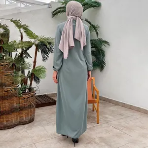 Luxury Embroidery Muslim Abaya Dress for Women Sequins Elegant Eid Arab Female Dubai Jalabiya Islam Turkey Morocco Party Dress