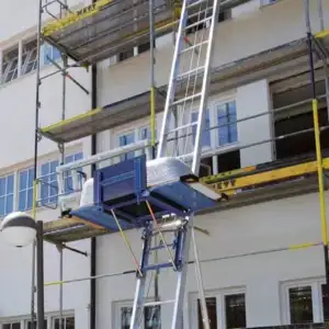 Konstruktion Elektrische kleine Hebebühnen Solarpanel-Leiter lift ausrüstung für das Anheben von PV-Paneelen
