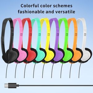 Gaming Headset Over Ear Type-C Wired Gamer <strong>Headphone</strong> Telephone Headsets For PC Laptop And Mobile Phone - Product Image 5