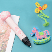 Pena printer 3d mainan diy untuk anak-anak dewasa diy mainan Natal 3d filamen cetak abs/pla 1.75mm untuk pena gambar 3d pena