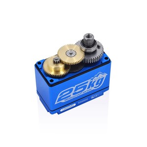 Servo PowerHD LW25MG de 25 kg de torque, engranaje metálico impermeable para camiones RC - Product Image 3