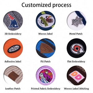 Bonnet d'hiver en fibre acrylique couleur unie, personnalisable avec logo brodé, vente en gros, bonnets tricotés chauds - Product Image 6