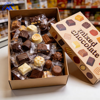 Chocolat de haute qualité de formes variées, chocolat alimentaire, chocolat chaud, chocolat en vrac, délicieux, personnalisation, chocolat mélangé