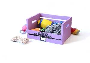JUNJI-caja de madera para mascotas, almacenamiento de mascotas personalizado, decoración para el hogar - Product Image 2