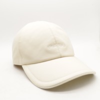 Casquette de baseball en nylon à 6 panneaux, personnalisable, avec étiquette tissée, matière sport, brodée, séchage rapide, vierge, modèle LP