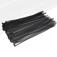 Attaches de câbles automobiles en stock, attaches de câbles ETFE PLT2S PLT2S-C702Y 100/200/300mm, attaches de câbles industrielles résistantes à la chaleur