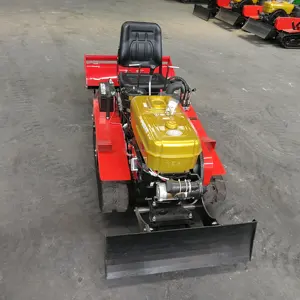 Multifunctional 25HP Crawler Mini Tractor With Trencher