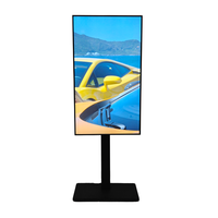 Écran publicitaire LCD ultra-fin 55 pouces, affichage numérique mural, moniteur tactile Android, résolution 4K, pour ascenseur, garantie 3 ans