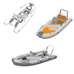 Bote Inflable Semirrígido <span class=keywords><strong>Zodiac</strong></span> RIB480 de 16 pies Personalizado en China, Bote RIB con Remos y Motor Fuera de Borda - Product Image 4