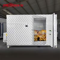 Chambre froide sur mesure, congélateur, équipement de réfrigération, chambres froides portables, système de stockage frigorifique multi-portes