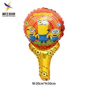 Giry Christmas serie Stick Foil palloncino di Babbo Natale Globos palloncino per bambini giocattoli <span class=keywords><strong>a</strong></span> mano che tengono palloncini - Product Image 3