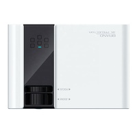 Projecteur LED portable W10 720P 1080P, projecteur économique pour chambre à coucher, compatible avec smartphone, ordinateur portable, PC, décodeur