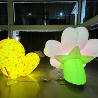 Sakura gonflable LED personnalisé sur le thème d'Alice au pays des merveilles / Décorations artistiques, fleur de cerisier orientale gonflable