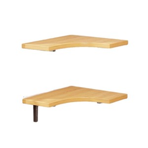 <b>Corner</b> Wall Shelf Three Layer MDF <b>Storage</b> <b>Unit</b> For Living Room Durable Design - Product Image 5