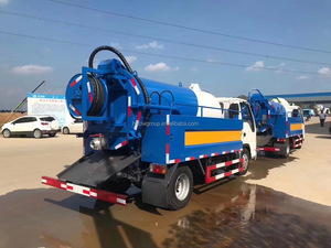 Camion aspirateur professionnel 700P avec pompe à eau haute pression et tuyau d'aspiration pour l'entretien des fosses septiques et des canalisations - Product Image 6