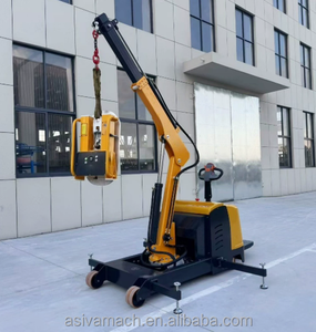 लिफ्ट उपकरण के लिए 1 टन 2 टन पोर्टेबल बैटरी ट्रॉली इलेक्ट्रिक मिनी क्रेन फर्श क्रेन - Product Image 6