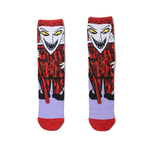 Vente en gros, chaussettes de dessin animé, Logo personnalisé, haute qualité, coton, bande dessinée, mode, joyeux, fou, chaussettes à tricoter - Product Image 6