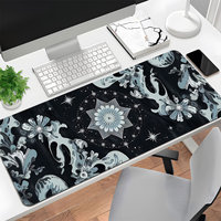 Tapis de Souris Gamer XXL 2026 LW Grand Format, Design Coloré Imprimé, Tapis de Souris Rapide avec Bords Cousus, Tapis de Bureau pour Gaming, Sublimation Anime