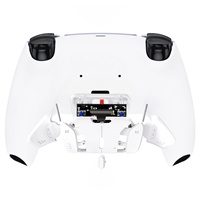 Kit de remappage RISE4 V3 avec pagaies blanches pour manette PS5, accessoire de boutons arrière pour mod de manette PS5 BDM030/040/050/060