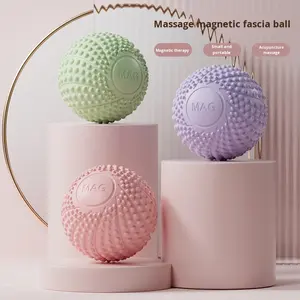 Yoga için manyetik fasya topu vücut Fitness Yogic kas gevşeme ve egzersiz manyetik terapi masaj topu - Product Image 1