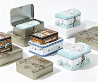 Boîte en étain personnalisée recyclable pour chocolat, aliments en conserve, bonbons, cadeaux - Emballage alimentaire écologique