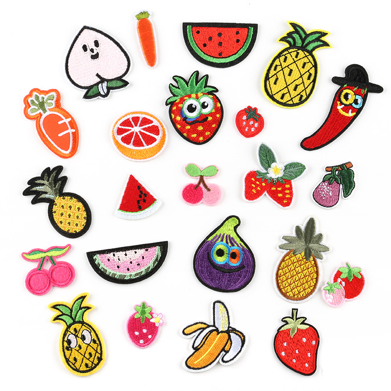 Fruit Banana Embroidered Iron on Patches for Clothing DIY Apparel Accessory NICA Fruit Banana Embroidered Iron on Patches for Clothing DIY Apparel Accessory NICA