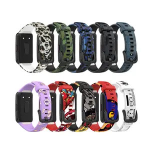 Tschick bracciale per Huawei Band 6 cinturini cinturino da polso in Silicone di ricambio cinturino per Honor Band 6 accessori per orologi intelligenti