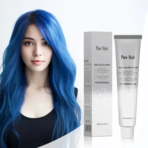 Natural Herbal Color Hair Cream for Healthy Hair Coloring