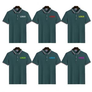 Polo en soie glacée anti-boulochage, dernière collection été, pour femmes et hommes, vente en gros - Product Image 2