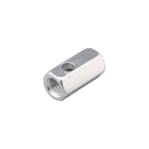 Écrou de fixation <span class=keywords><strong>hexagonal</strong></span> zingué à trou traversant pour câble à fibre optique, élément de renforcement pour boîtiers de télécommunications - Product Image 4